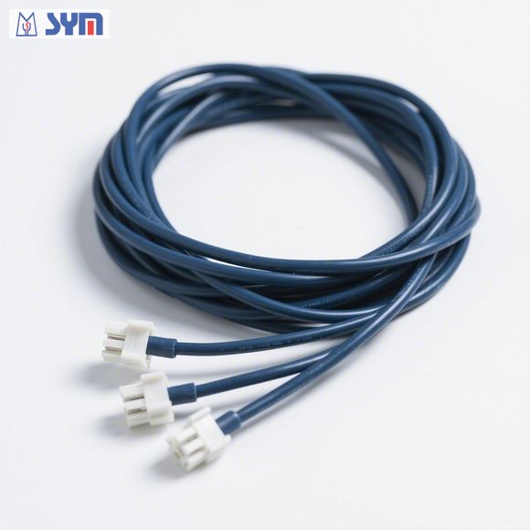 耐高温工业设备供电连接线IP68防护等级快速插拔连接系统